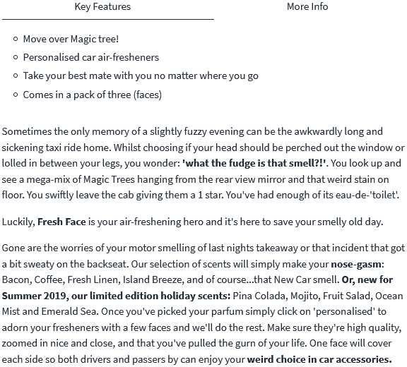 Firebox product description