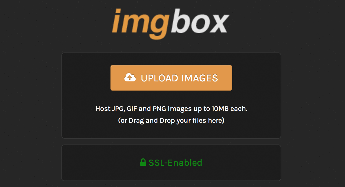 imgur alternative - imgbox
