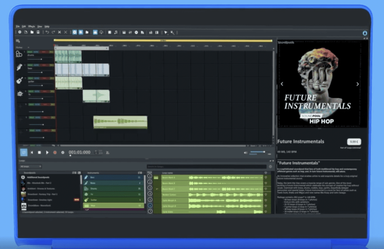 GarageBand alternatives - Magix Music Maker