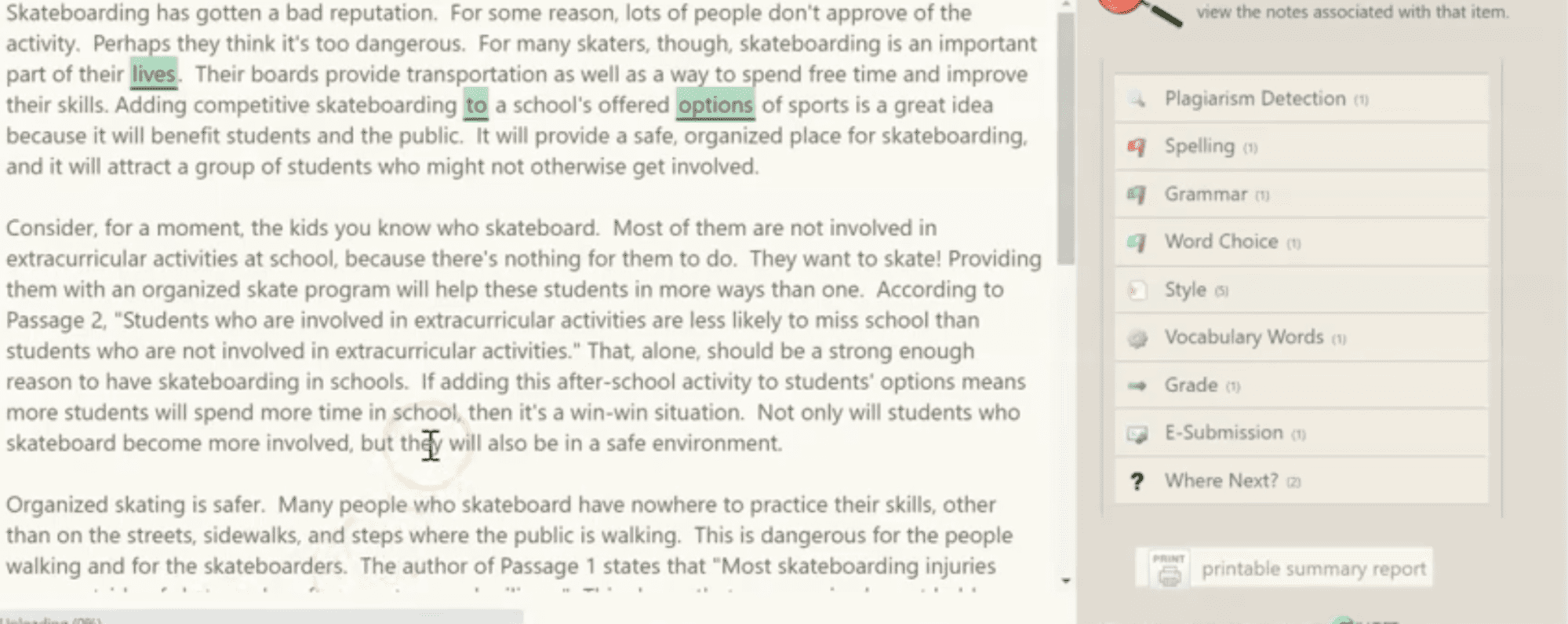 grammarly alternative - PaperRater