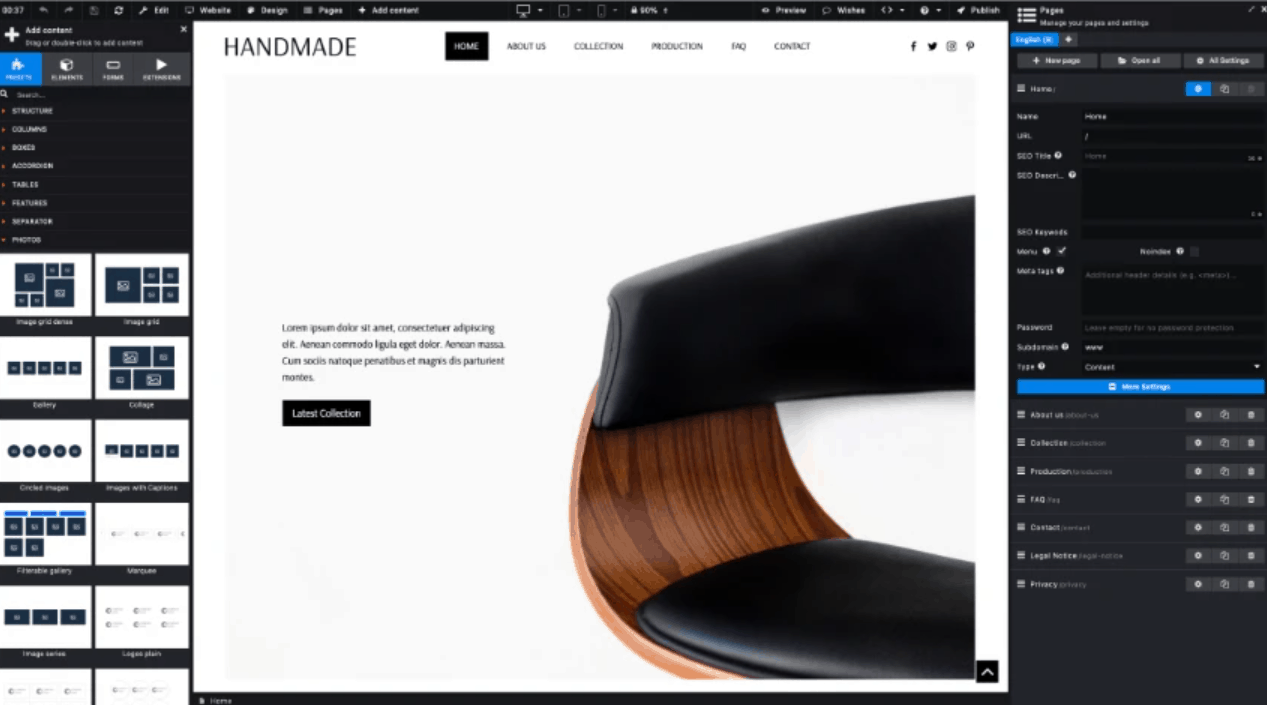 best website builder - sitejet