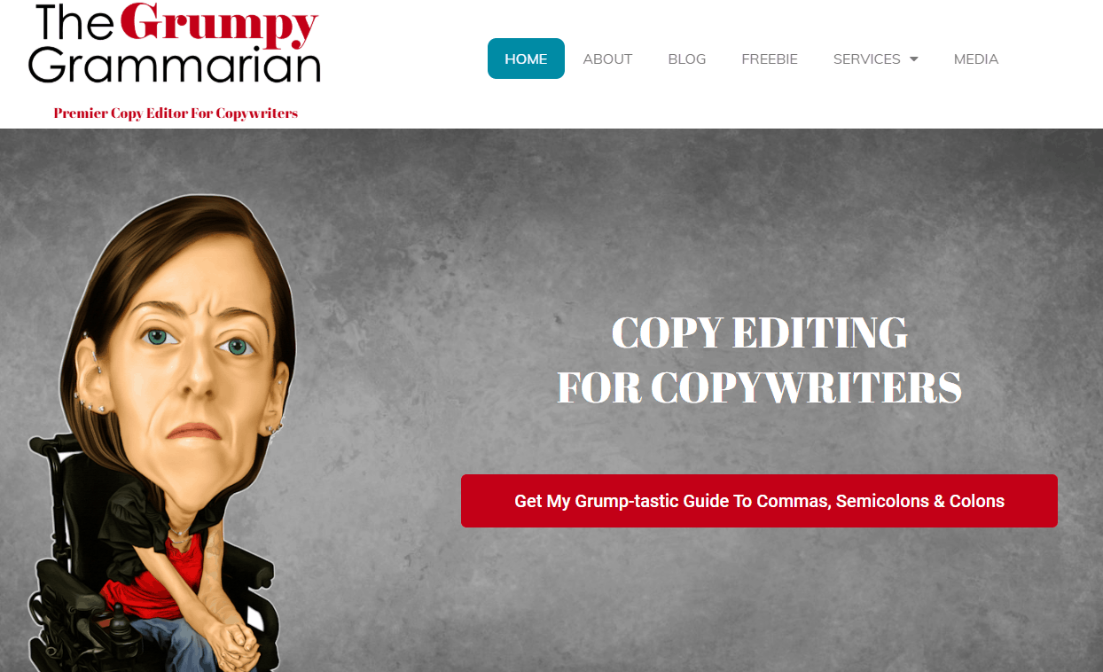Website ideas - The Grumpy Grammarian