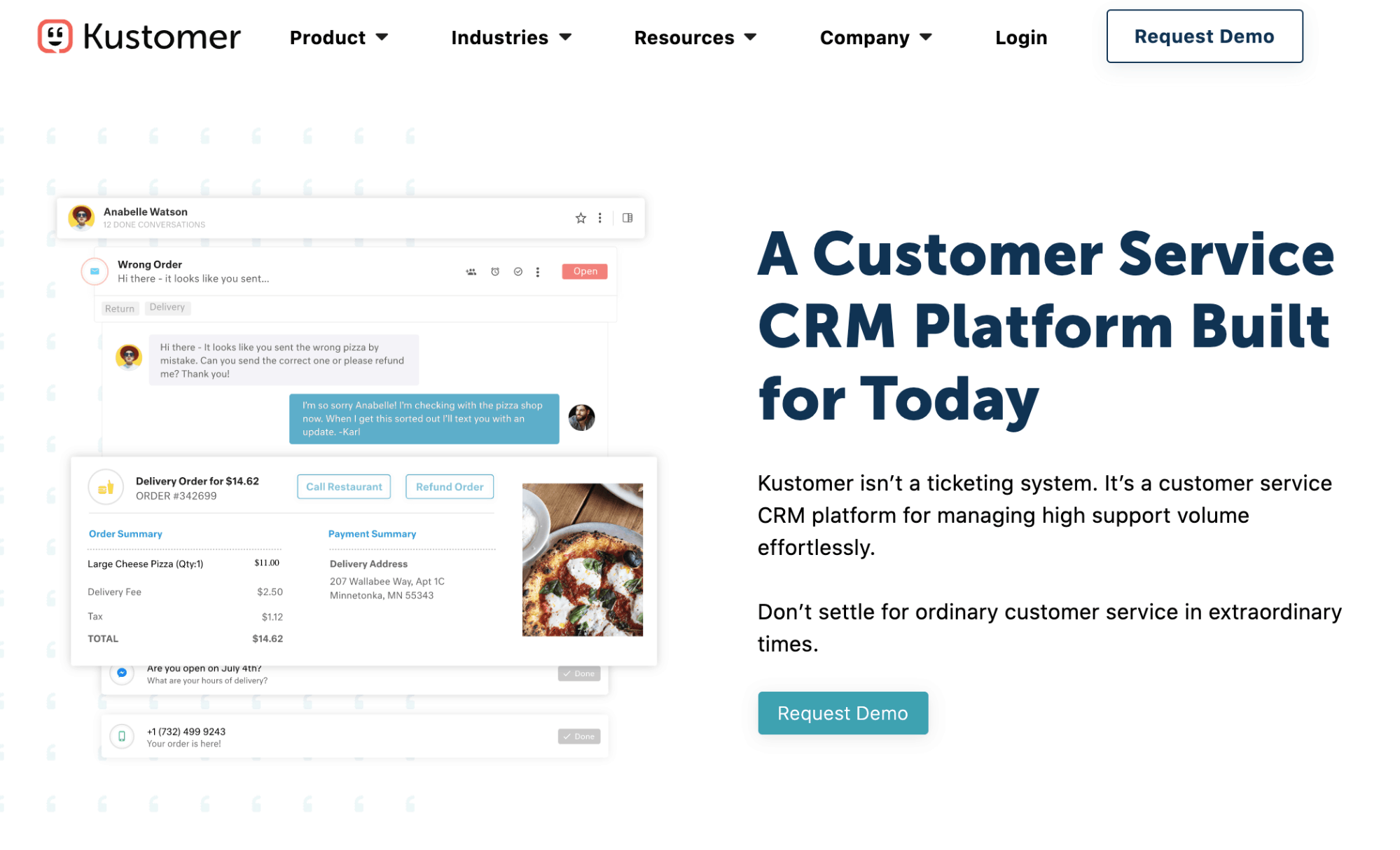 Freshdesk Alternative - Kustomer