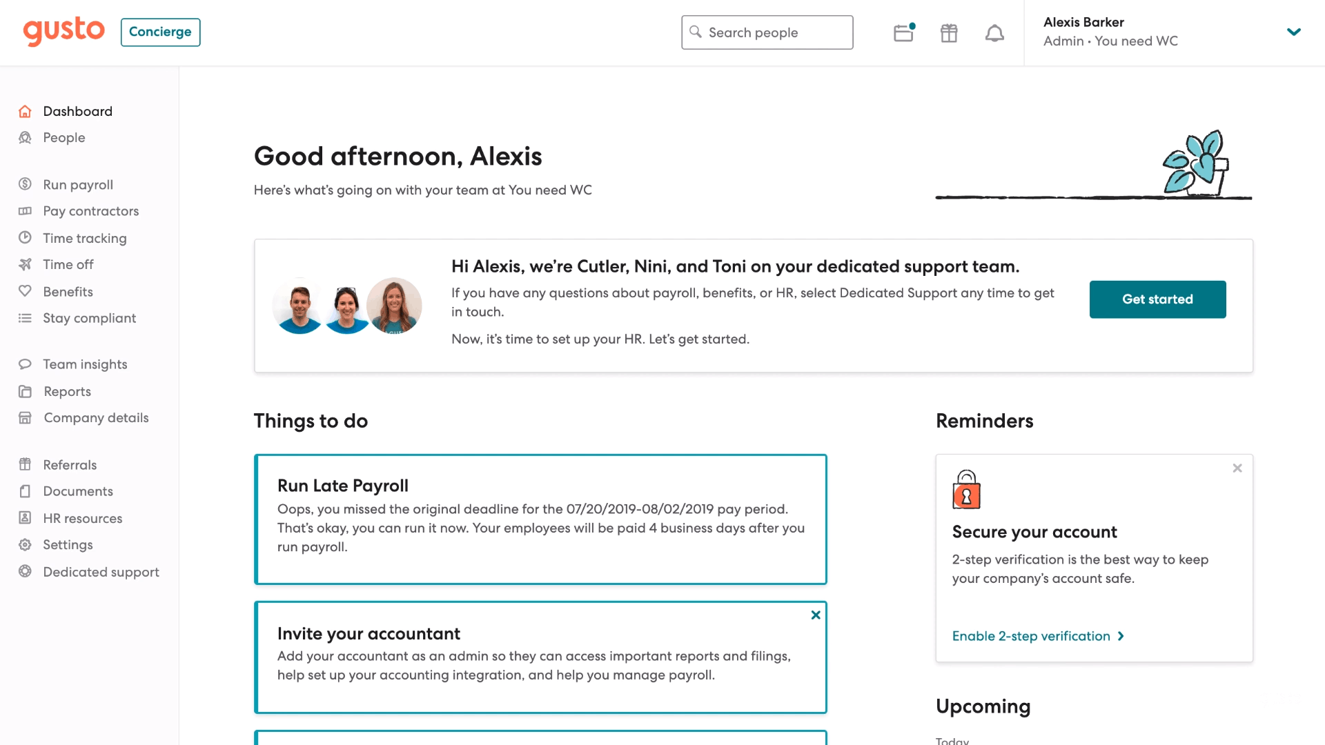 best hr software gusto