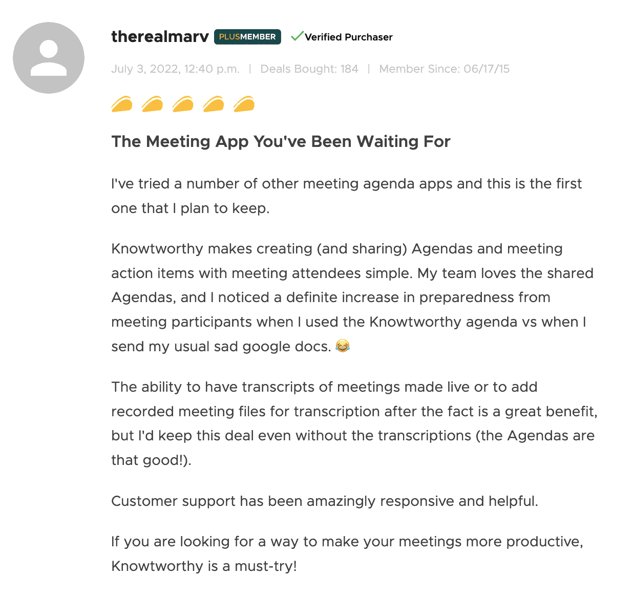 Review of Knowtworthy