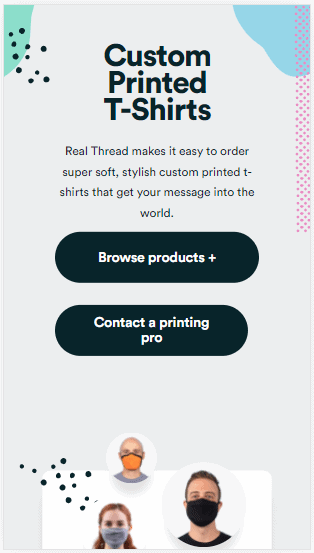 Custom printed t-shirt