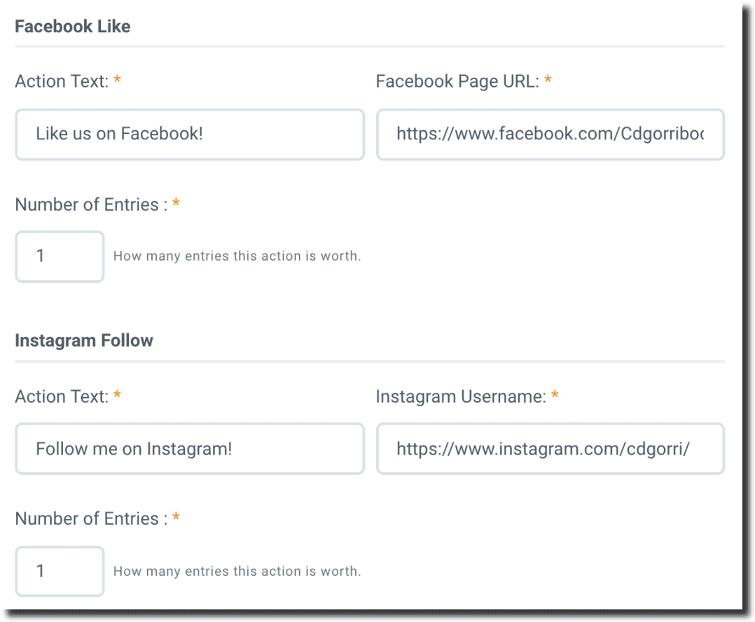 Kingsumo blog giveaway follow facebook