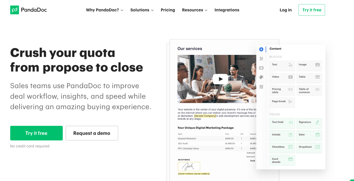 Proposal software - Pandoc