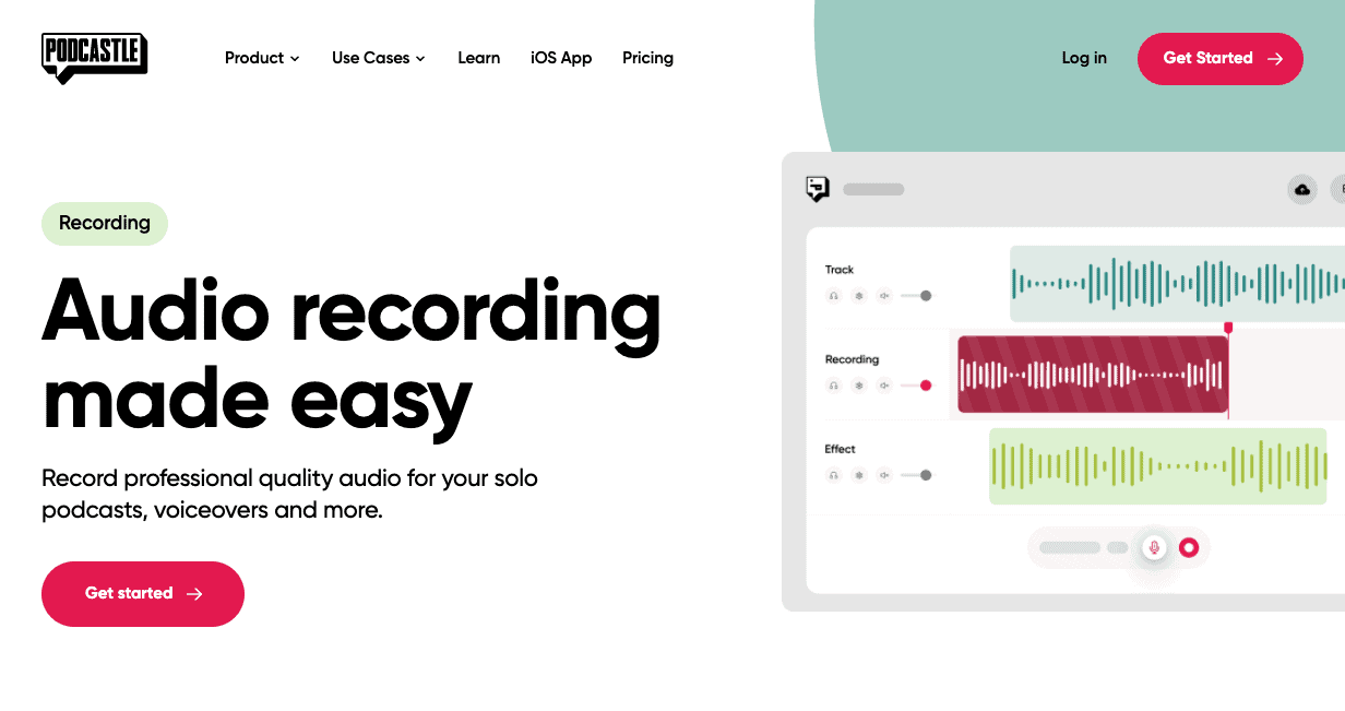 podcast recording software Podcastle