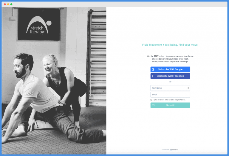 Smart Page by Fluid Movement