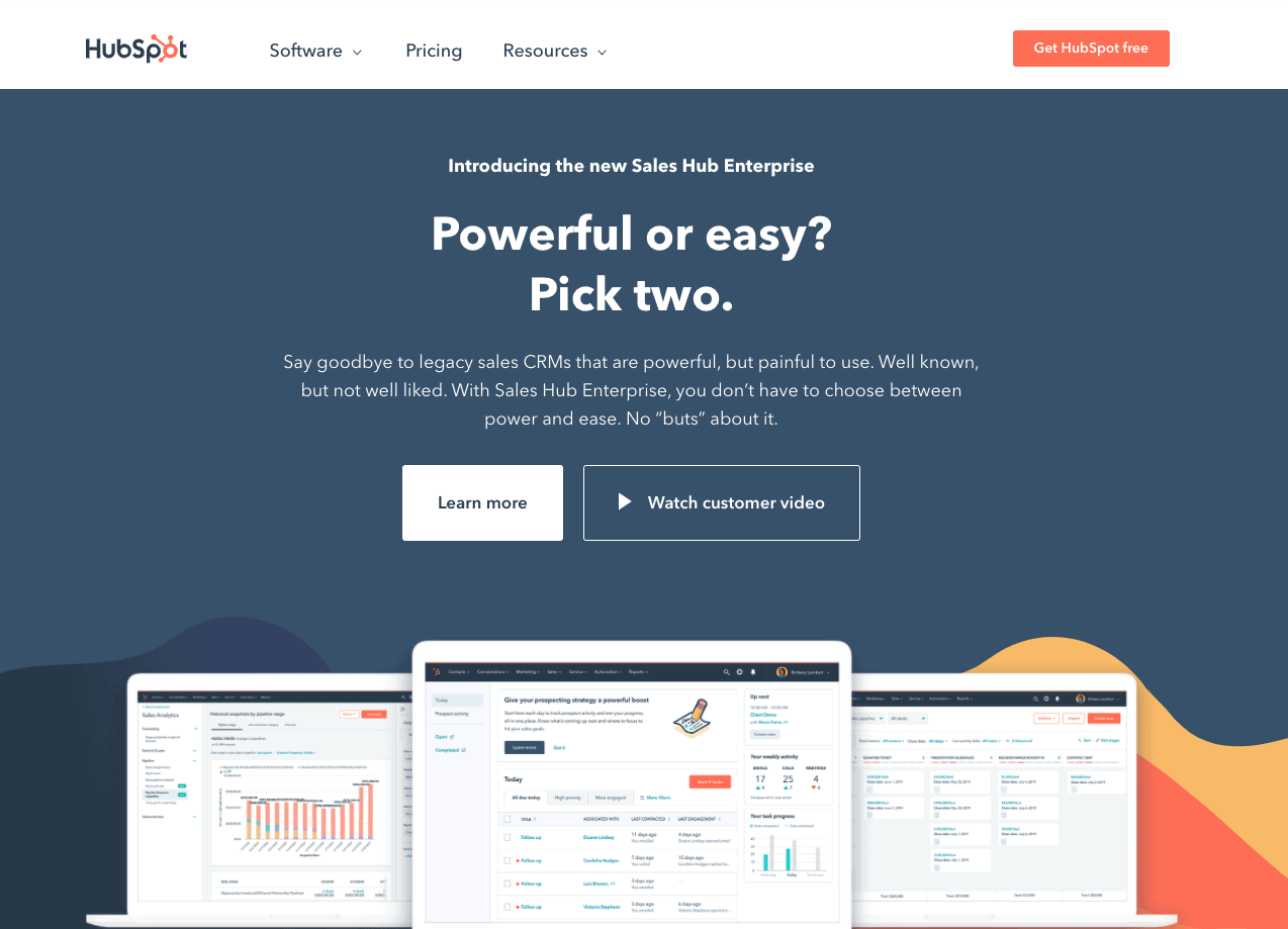Intercom alternative - Hubspot