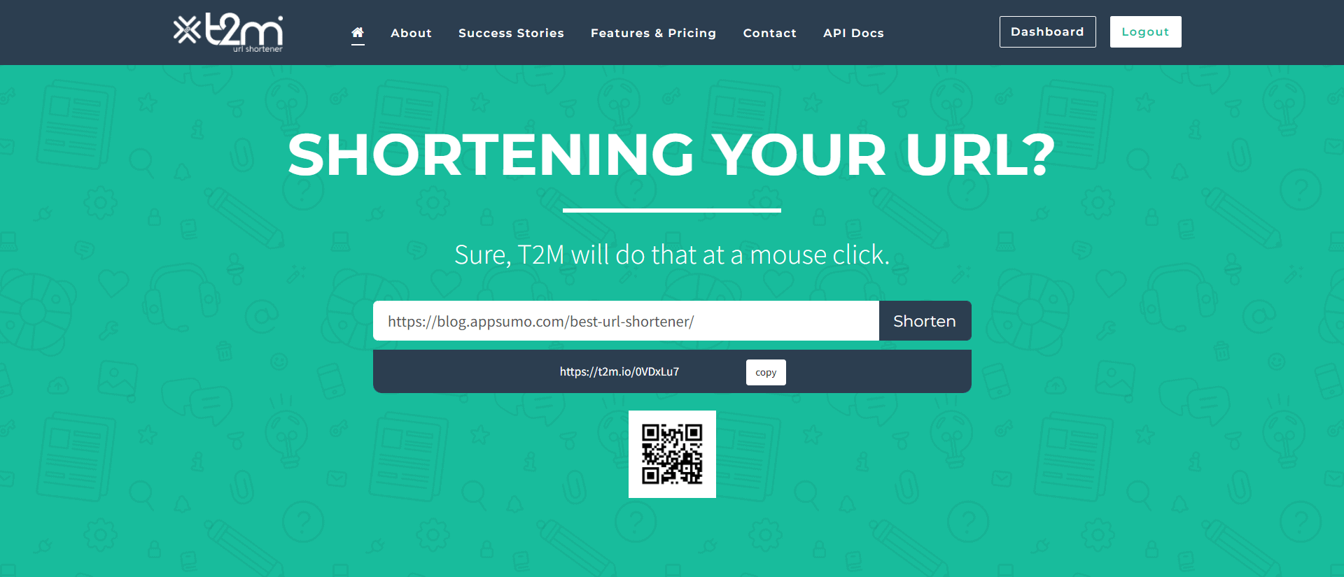 T2M link shortener